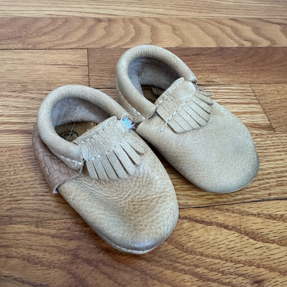 Freshly Picked Baby Mocassins - Size 3